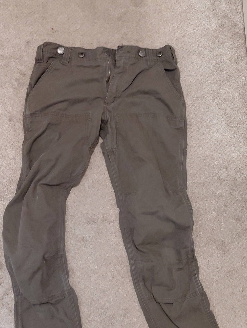 Men's Carhartt Tactical Stretch Pants - Olive